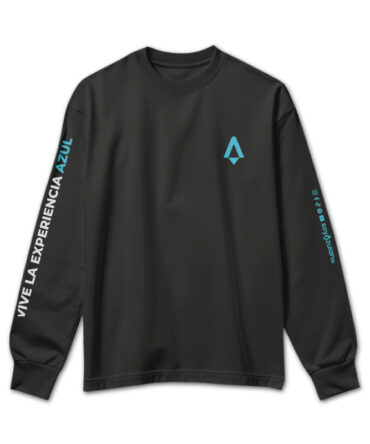 Playera Azularte Manga Larga